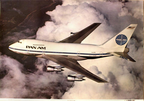 Pan Am Boeing 747 'Jumbo' Poster