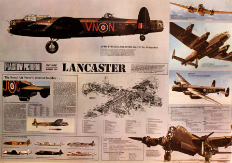 Plaistow Pictorial Fact Sheet Number Two Lancaster Poster