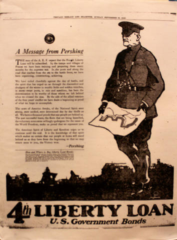 Chicago Herald and Examiner September 29, 1918 Poster