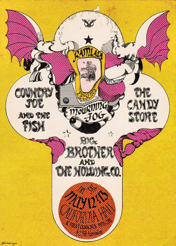 Country Joe & the Fish Handbill