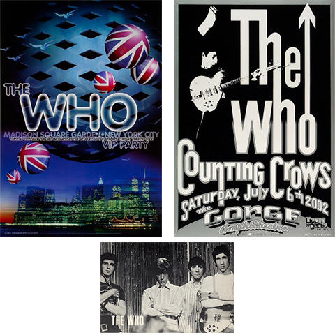 The Who Poster Set