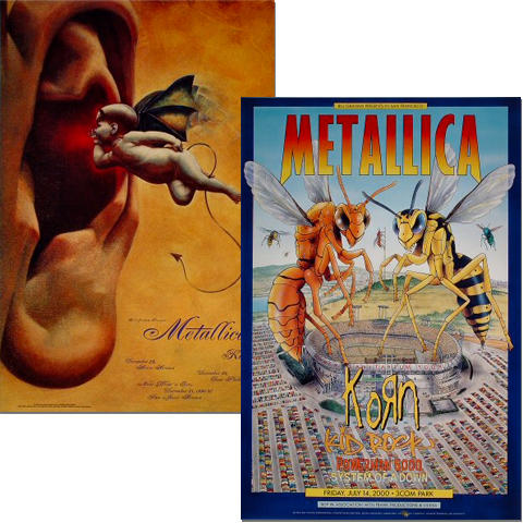 Metallica Poster Set