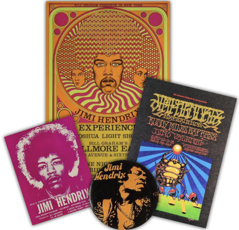 Jimi Hendrix Poster Set