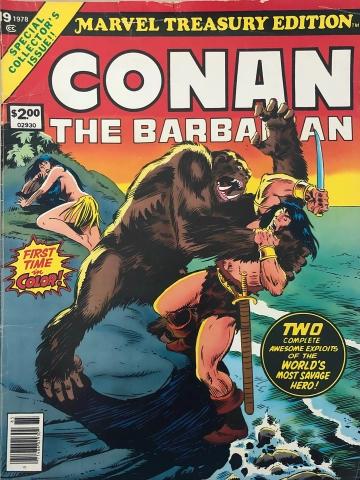 Marvel Comics: Conan The Barbarian Vol. 1 No. 19 - Marvel Treasury ...