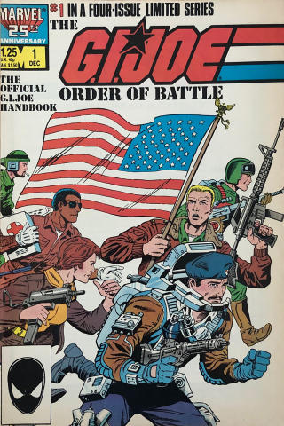 Marvel Comics: G.I. Joe #1 - Order of Battle