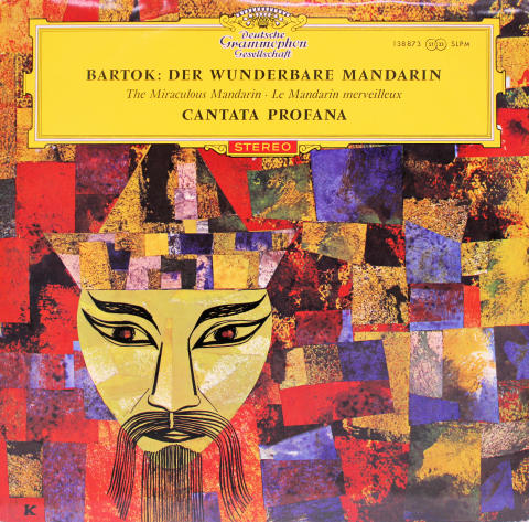 Der Wunderbare Mandarin / Cantata Profana Vinyl 12"