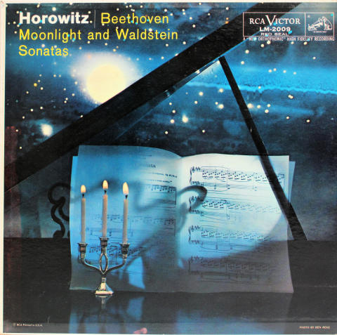 Beethoven Moonlight And Waldstein Sonatas Vinyl 12"