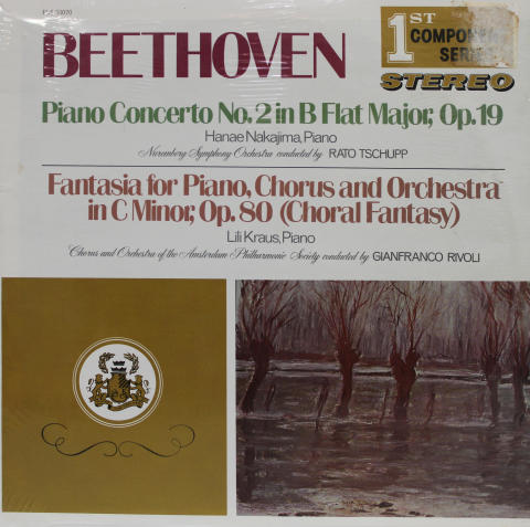 Piano Concerto No. 2 In B Flat Major, Op.19 / Fantasia For Piano, Chorus And Orchestra In C Minor, Op. 80 (Choral Fantasy) Vinyl 12"