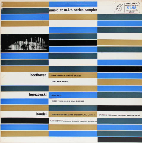 Music At M.I.T. Series Sampler Vinyl 12"