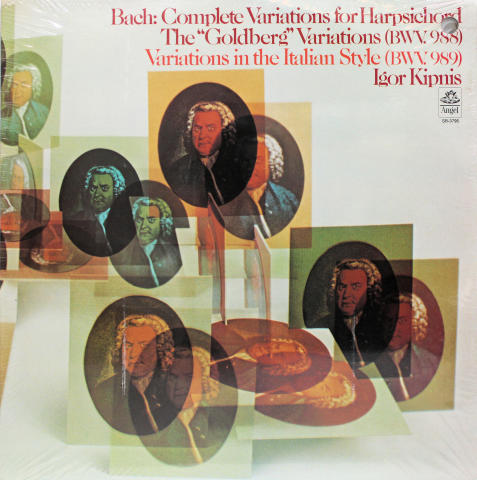 Bach: Complete Variations For Harpsichord Vinyl 12"