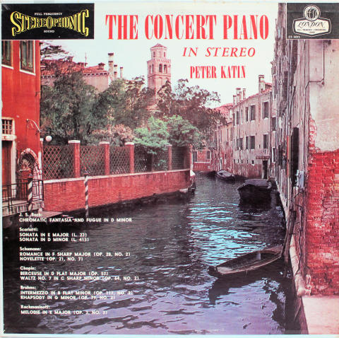 The Concert Piano in Stereo Vinyl 12"