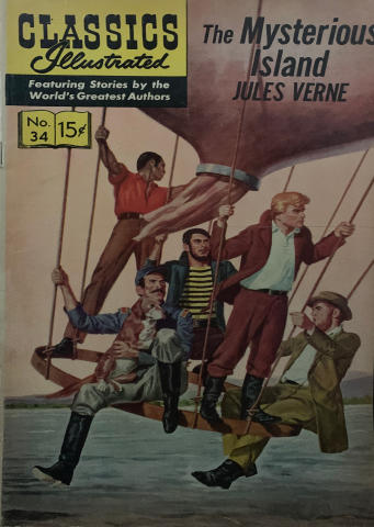 Classics Illustrated: The Mysterious Island
