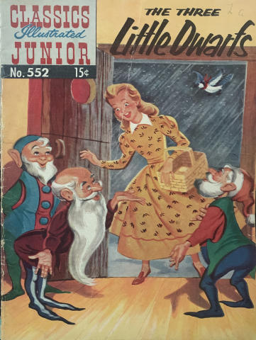 Gilberton: Classics Illustrated Junior #552 The Three Little Dwarfs