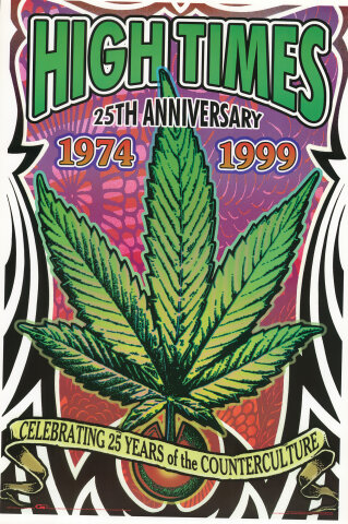 High Times 25th Anniversary Poster