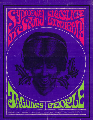 Syndicate of Sound Vintage Concert Poster from Santa Clara County