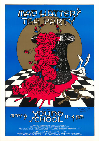 Mad Hatters Tea Party Poster