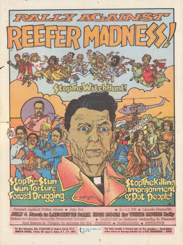 Rally Against Reefer Madness Poster