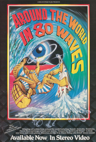 Around The World in 80 Waves Poster