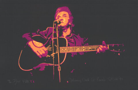 Johnny Cash Silkscreen