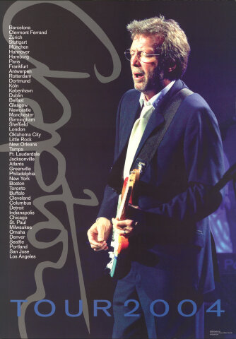 Eric Clapton Poster