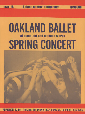 Oakland Ballet Poster