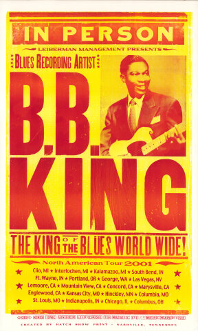 B.B. King Poster