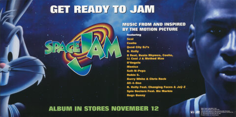 Space Jam Soundtrack Poster