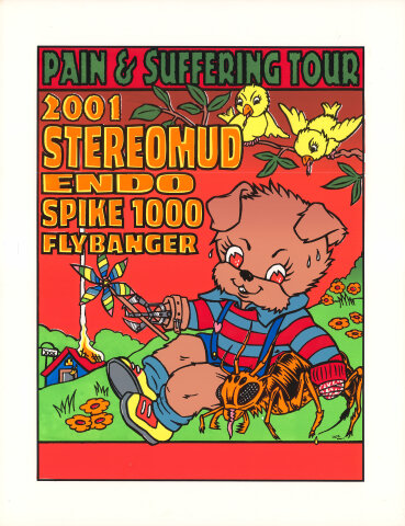 Pain & Suffering Tour Silkscreen