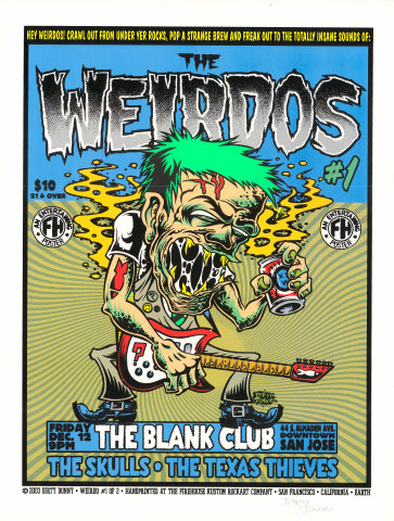 The Weirdos Silkscreen