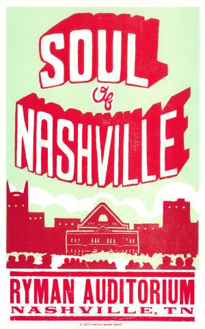 Soul of Nashville Silkscreen