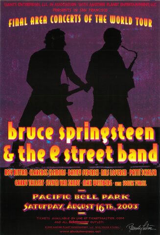 Bruce Springsteen & the E Street Band Poster