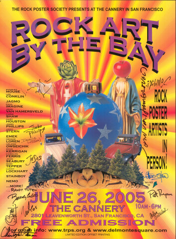 Rock Art By The Bay Poster