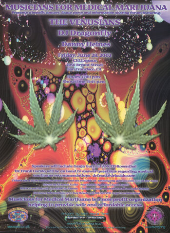 Musicians for Medical Marijuana Poster