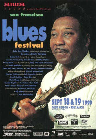 SF Blues Festival Poster