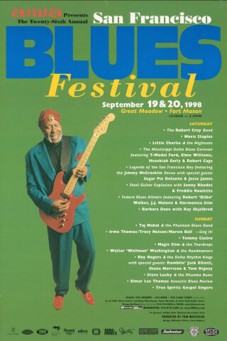 SF Blues Festival Poster