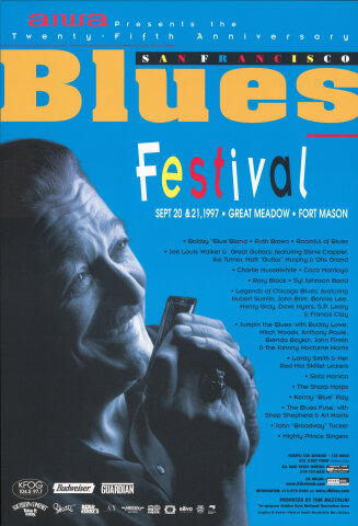 SF Blues Festival Poster