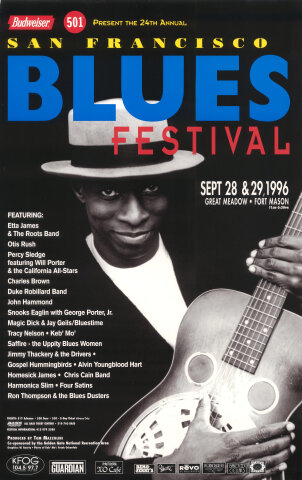 SF Blues Festival Poster