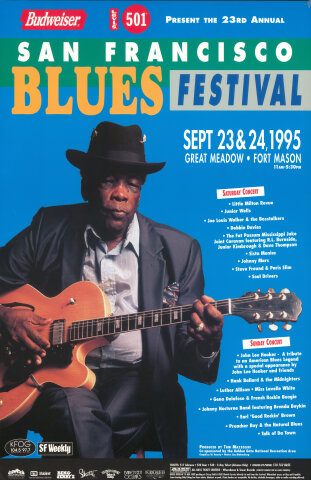 SF Blues Festival Poster