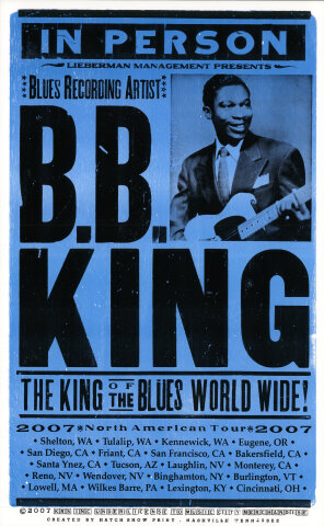 B.B. King Poster