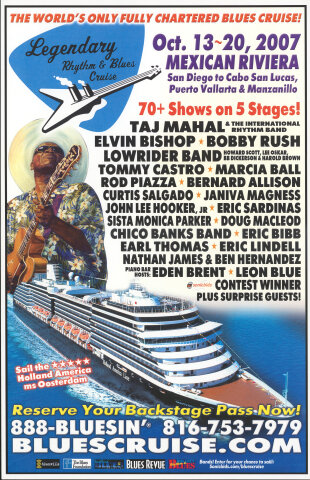 Legendary Rhythm & Blues Cruise Poster