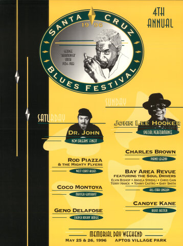 Santa Cruz Blues Festival Poster