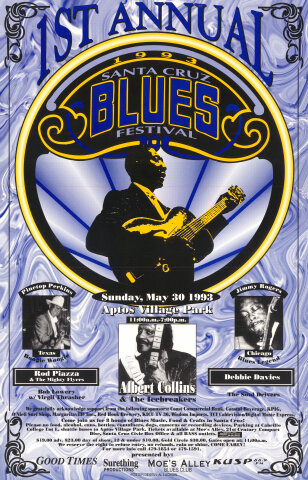 Santa Cruz Blues Festival Poster