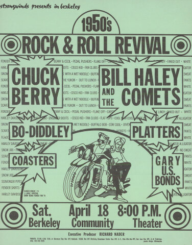 Chuck Berry Handbill