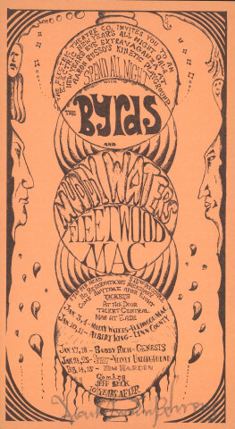 The Byrds Handbill