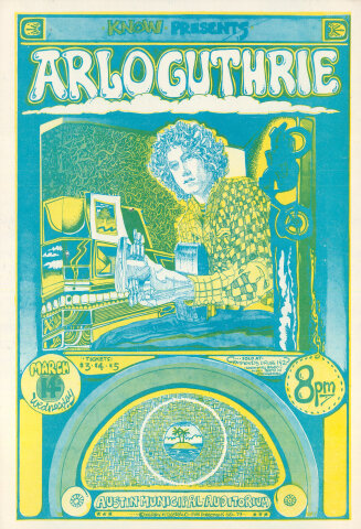 Arlo Guthrie Handbill