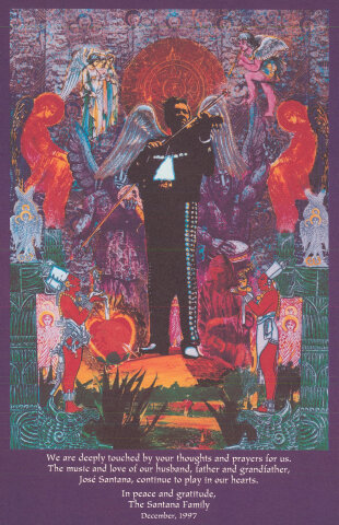 Santana Handbill