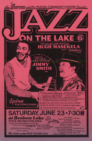 Hugh Masekela Handbill