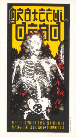 Grateful Dead Handbill