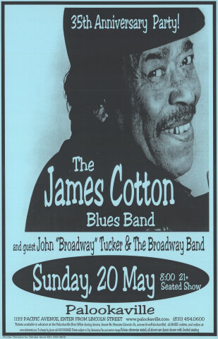 The James Cotton Band Poster