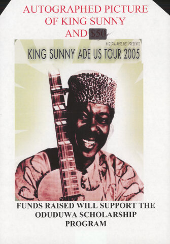 King Sunny Ade Poster